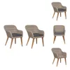 Multiple views of outdoor chairs with cushions. Náhled obrázku produktu