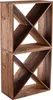 Portabottiglie in legno KADAX, 52 x 25,5 x 52 cm, marrone, Anteprima dell’immagine prodotto 6