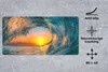 MuchoWow® Schreibtischunterlage Sonnenuntergang - Wasser - Produktbild-Vorschau 2