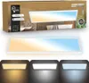 B.K.Licht Pannello LED telecomando 58x20cm squadrato 22W Anteprima dell’immagine prodotto 1