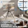 RFIVER Schwarz Tripod TV Ständer Stativ Ständer für 32-65 Produktbild-Vorschau 4