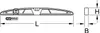 KS TOOLS Schwere Aluminiumdruckguss-Wasserwaage Trapezform, Produktbild-Vorschau 2