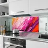 Küchenrückwand Spritzschutz Glas mit Motiv Pinselstriche 40 Produktbild-Vorschau 2