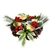 Świecznik adwentowy z szyszkami sosnowymi 7x24 cm Podgląd zdjęcia produktu 4