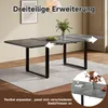 MODFU Ausziehbarer Küchentisch 140–220×80cm,3-stufig Produktbild-Vorschau 5