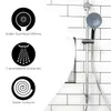 Bath4U Soffione doccia 150 mm e attacco da 3/4 pollici 7 Anteprima dell’immagine prodotto 3