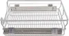 vidaXL Vestavná zásuvka Výsuvný koš 2 ks stříbrná 600 mm Náhled obrázku produktu 5