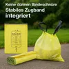 BigDean 5 Rollen Gelber Sack, Gelbe Säcke mit praktischem Produktbild-Vorschau 4