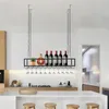 Weinregal - Deckenmontage mit Weinglashalter - Hängendes Produktbild-Vorschau 2