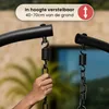 Swoods XXL Hangstoel met frame – Geschikt voor binnen- en Productafbeelding-voorbeeld 8