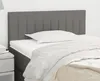 Testiera grigio scuro 90x5x78/88 cm in tessuto Anteprima dell’immagine prodotto 2