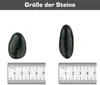 Dekosteine schwarz poliert 10 kg | Kieselsteine Garten 2-3 Produktbild-Vorschau 2
