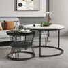 ProximaX table basse set de 2 tables rondes d'appoint au Voir les images du produit 1