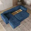 Masseno Ecksofa RAVELO P mit Schlaffunktion L-Form, Sofa Produktbild-Vorschau 3