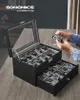 für 20 Uhren, 2 Ebenen, mit Glasdeckel Produktbild-Vorschau 2