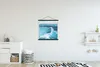 MuchoWow® Textilposter Meer - Golf - Aquarell 60x60 cm mit Produktbild-Vorschau 2