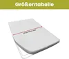 Dexitex Jersey Spannbettlaken für Französisches Bett – Produktbild-Vorschau 8
