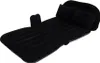 A black inflatable car mattress with two pillows and a headrest, shown from a diagonal angle on a white background. Náhľad obrázku produktu