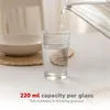 alpina Zestaw szklanek do wody - zestaw szklanek 6 sztuk - Podgląd zdjęcia produktu 4