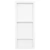 vidaXL Sprchová nika se 3 přihrádkami matná bílá 41x99x9 cm Náhled obrázku produktu 3