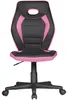 Chaise pivotante LUAN noir/rose pour enfants à partir de 6 Voir les images du produit 8