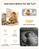 BOIFUN Babyfoon met 2 camera's, geen Wi-Fi, 4-inch 720P Productafbeelding-voorbeeld 2