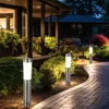 4er Set LED Solarleuchte, Edelstahl, Erdspieß, H 56 cm Produktbild-Vorschau 5