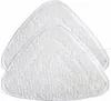 Two white triangular mop pads are stacked on a white background. Náhled obrázku produktu