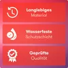 PURAHELP Koc ratunkowy Gold Silver (10 sztuk) - Odporny na Podgląd zdjęcia produktu 3