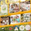 40 runde Saatpapier-Karten, handgefertigt, Wildblumensamen Productafbeelding-voorbeeld