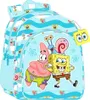 Školní batoh Spongebob Stay Positive Blue White (33 x 42 x Náhled obrázku produktu 4