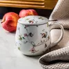 DUO FLORAL Fassbecher 430 ml SAFA mit Teesieb, New Bone Produktbild-Vorschau 12