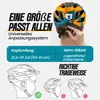 Fahrradhelm H085 Urban mit LED-Rücklicht & Produktbild-Vorschau 6