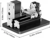 SucceBuy Mini-Metall-Drehmaschine 36W Fräsmaschine 70x130mm Produktbild-Vorschau 6