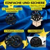 Radkappen 16 Zoll  schwarz - Radzierblenden 4er-Set von Produktbild-Vorschau 5