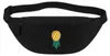 Huuraa Bauchtasche Ananas Comic 2,5 Liter Black Polyester Produktbild-Vorschau 1