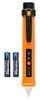 A voltage tester and two batteries are shown against a white background. Podgląd zdjęcia produktu