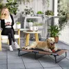PawHut Hundeliege Outdoor, Erhöhtes Hundebett für Groß Produktbild-Vorschau 2