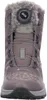 A close-up, front view of a gray winter boot for children. Anteprima dell’immagine prodotto