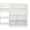 Flieks Kinderbett 140x200cm mit 2 Regal, Etagenbett Produktbild-Vorschau 9