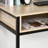 HOMCOM Bureau avec rangement table bureau Industriel bureau Voir les images du produit 7