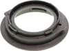 A close-up studio shot of a brown plastic part for a blender. Produktbild-Vorschau