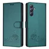 Leder Hülle für Samsung Galaxy M54 5G / F54 5G Süße Katze Produktbild-Vorschau 2