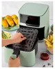 Masterpro Air Fryer Heißluftfritteuse Timer 200°C 4L 1350W Produktbild-Vorschau 6