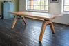 KAWOLA Esstisch WOODY Akazie massiv Gerade Kante 240x100cm Produktbild-Vorschau 2