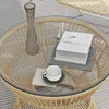 Table d'appoint en rotin Ø 60 cm – Table basse et table de Voir les images du produit 6