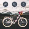 Milord Komfort Fahrrad Mit Weidenkorb Damenfahrrad, 28 Produktbild-Vorschau 5