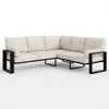 BEAUTYSOFA | VERDINO Gartenecke Beige – Garten Lounge Ecke Produktbild-Vorschau 2