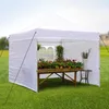 Záhradný pavilón rôzne tipy- biely+bočné steny+prenosná Náhľad obrázku produktu 2