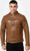 Veste en cuir pour homme Tazzio A803 (cognac, L) Voir les images du produit 4